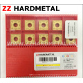 Zz Hardmetal Alta calidad de torneado y fresado insertos de carburo